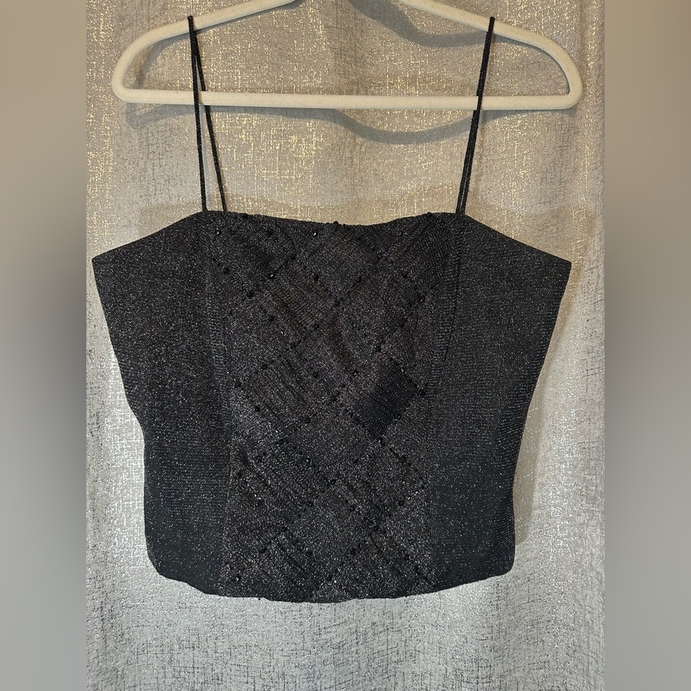 Elegant Black Women's Top